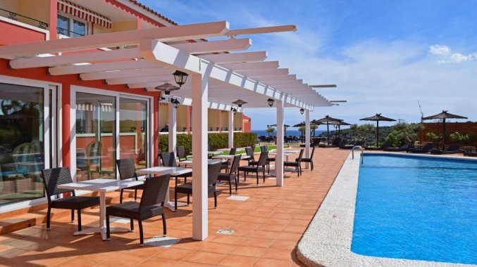 Zwembad van Hotel Sa Barrera
