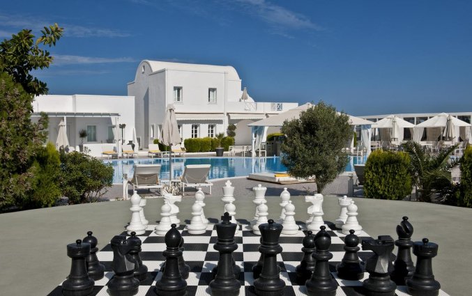 Schaakspel van Hotel Imperial Med in Santorini