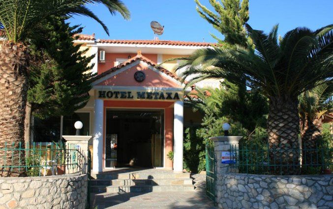 Tuin van Hotel Metaxa op Zakynthos