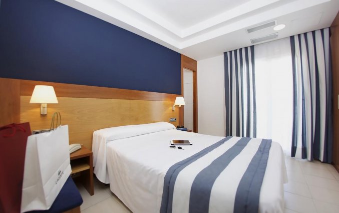 Tweepersoonskamer van Hotel Els Pins aan de Costa Brava