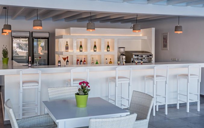 Bar van hotel Sunrise Beach op Mykonos