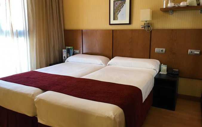 Tweepersoonskamer van Hotel Senator Granada Spa in Andalusie