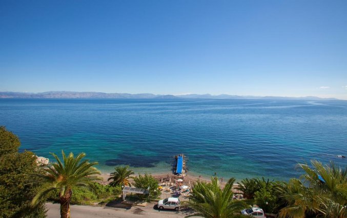 Uitzicht Hotel Primasol Louis Ionian Sun in Corfu