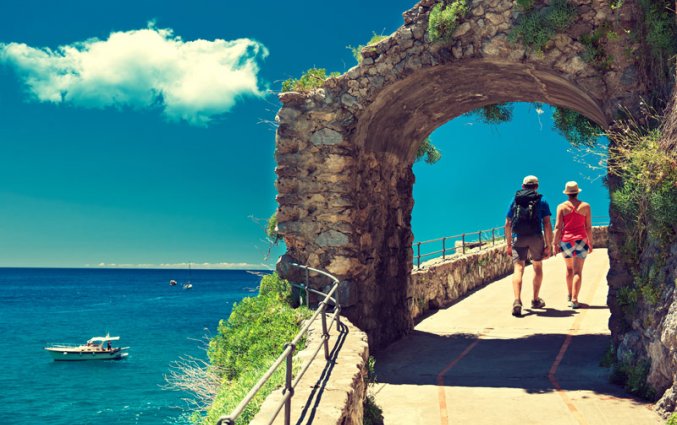 Amalfi - Uitzicht zee
