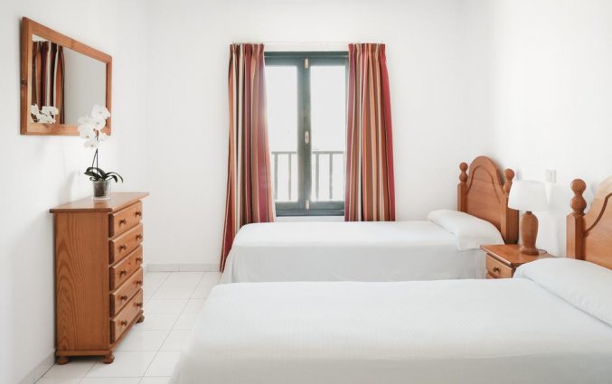 Tweepersoonskamer van Apartamentos Sol Lanzarote