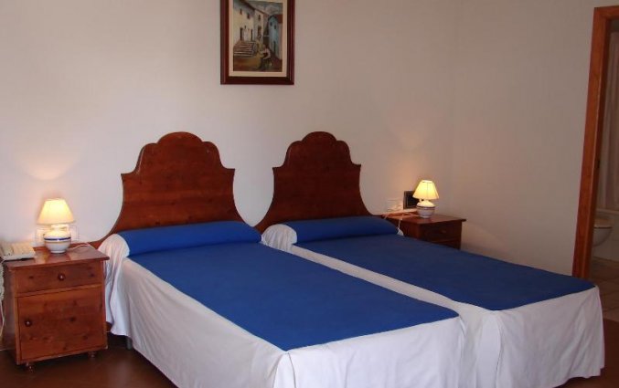 Tweepersoonskamer van Hotel Villa de Priego de Córdoba in Andalusie