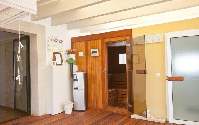 Wellnesscentrum met sauna van Aparthotel Galeon Suites op Mallorca