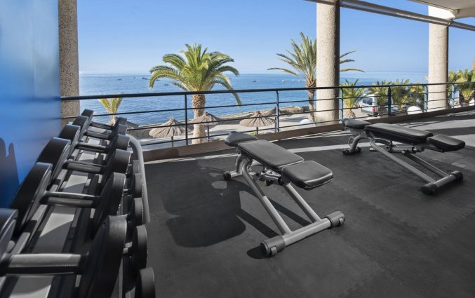 Fitnessruimte van Hotel Taurito Princess op Gran Canaria