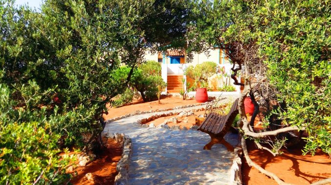Wandelpad bij Zorbas Hotel Beach Village op Kreta