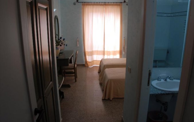 Tweepersoonskamer van Hotel Castello op Sardinië