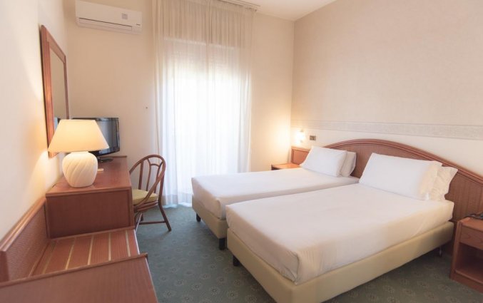 Tweepersoonskamer van Hotel Riva Del Sole in Puglia