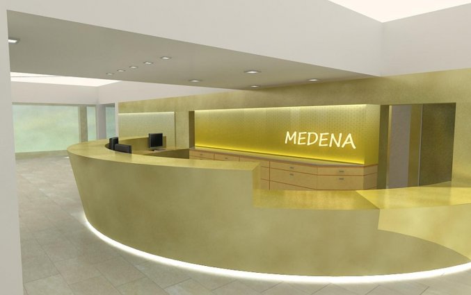 Receptie van Hotel Medena in Dalmatië