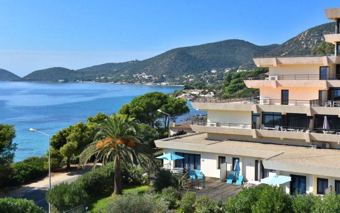Uitzicht vanaf Résidence Les Calanques op Corsica