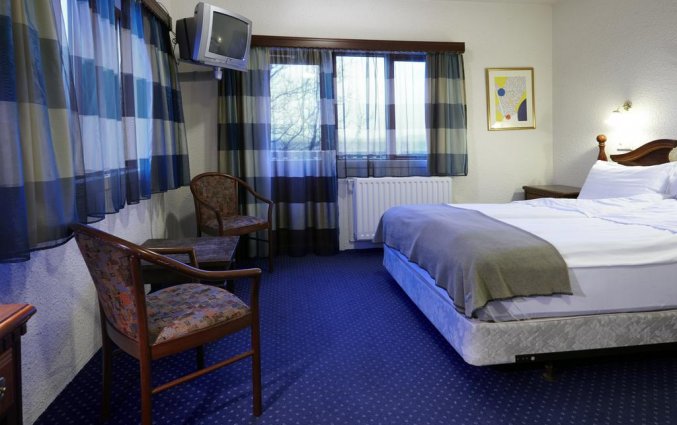 Tweepersoonskamer van Hotel Fosshotel Hekla op IJsland