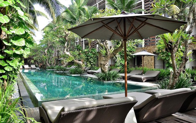 Zwembad van hotel The Haven Bali Seminyak