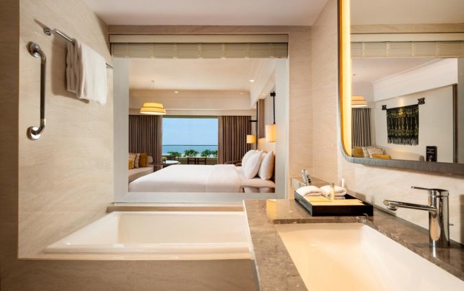Badkamer van Resort Hilton Bali