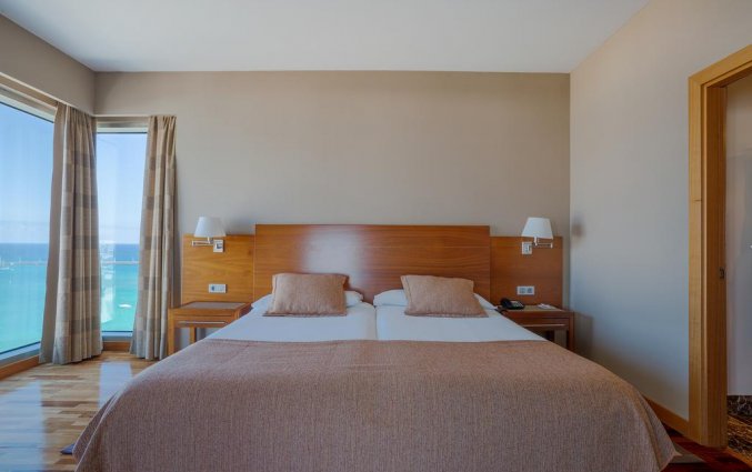 Slaapkamer van hotel Arrecife Gran in Lanzarote