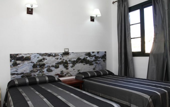 Slaapkamer van appartementen Santa Rosa in Lanzarote