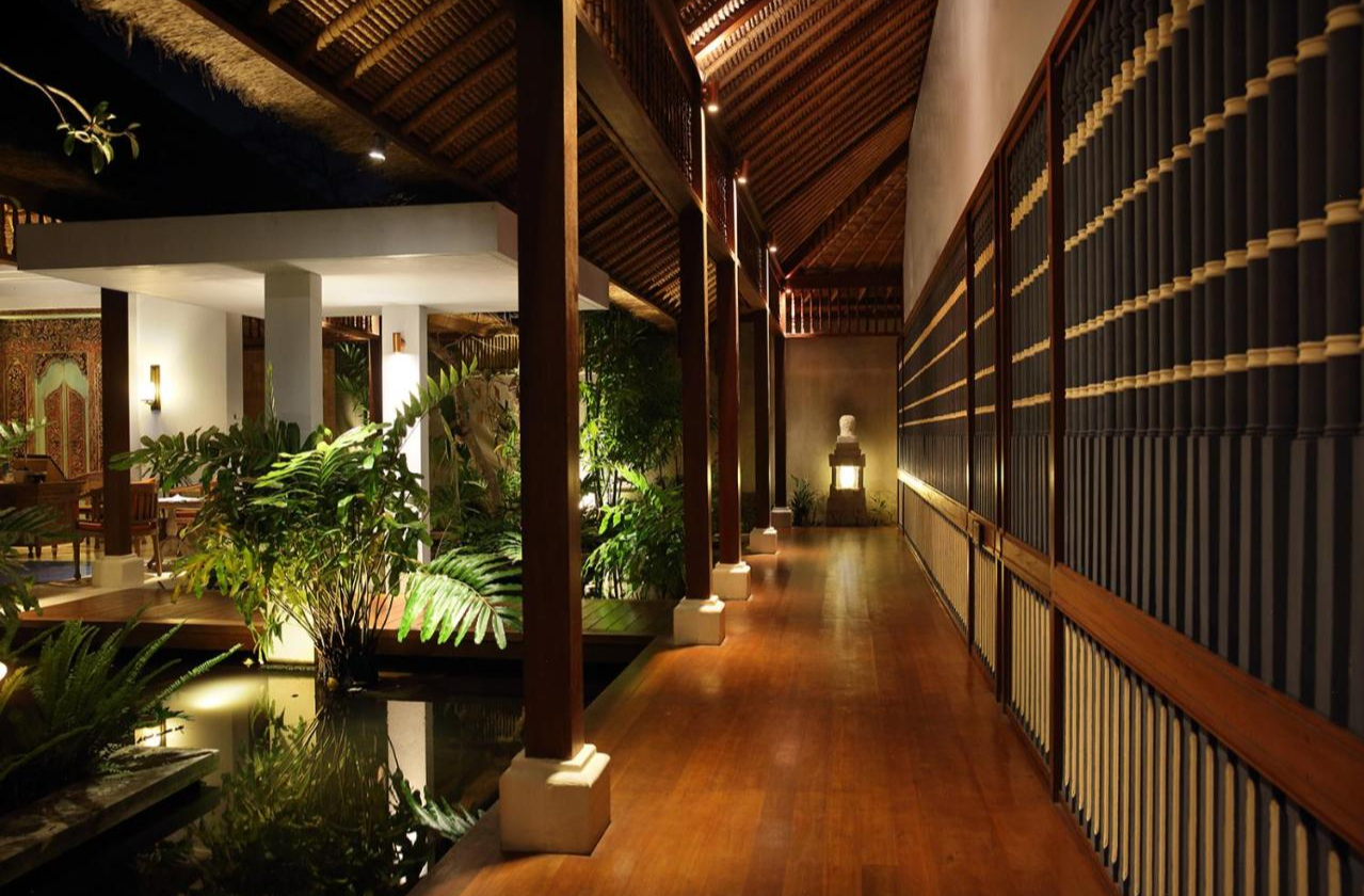 Lobby van Sudamala Suites and Villas op Bali