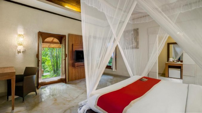 Slaapkamer van Tonys Villas & Resort op Bali