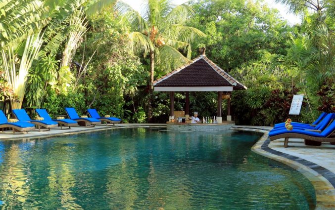 Zwembad van Tonys Villas & Resort op Bali
