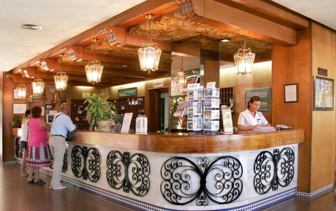 Bar van appartementen Bajondillo in Fuerteventura
