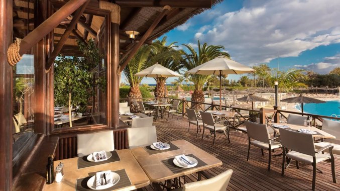 La Veranda Terrace in Hotel Sheraton Fuerteventura Golf & Spa Resort in Caleta de Fuste