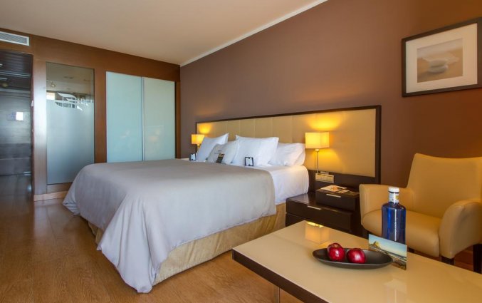 Slaapkamer van hotel Gran Hotel Sol y Mar in Alicante