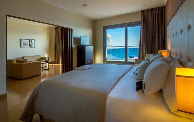 Slaapkamer van hotel Gran Hotel Sol y Mar in Alicante