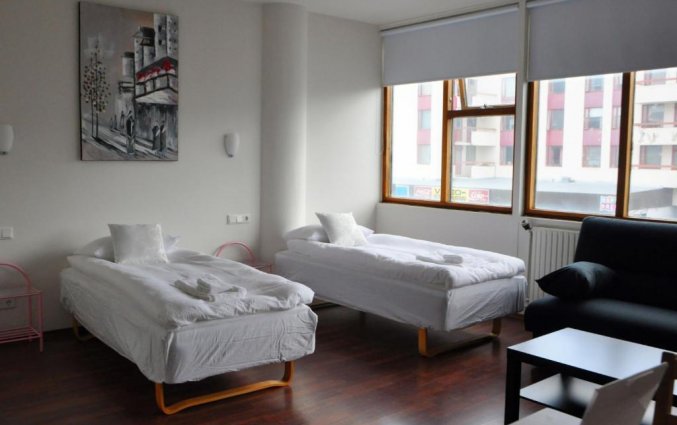 Slaapkamer van appartementen Iceland Comfort in IJsland