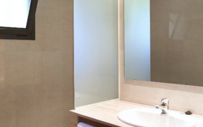 Badkamer van Appartementen Albamar in de Costa Brava