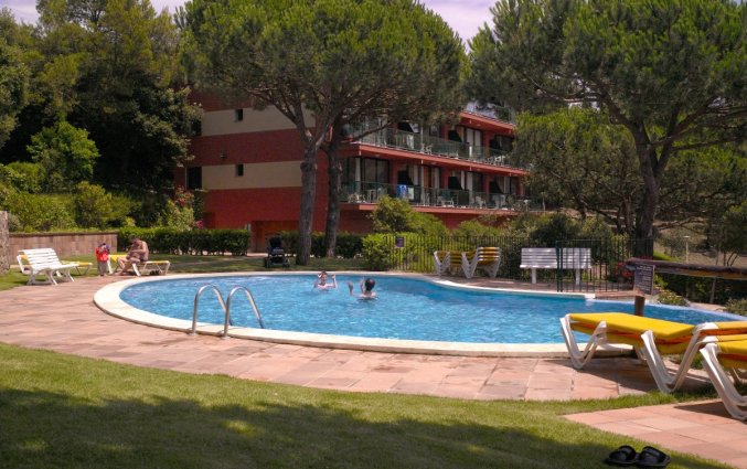 Buitenzwembad van Appartementen Albamar in de Costa Brava