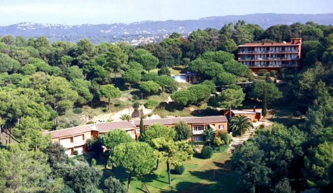 Uitzicht van Appartementen Albamar in de Costa Brava