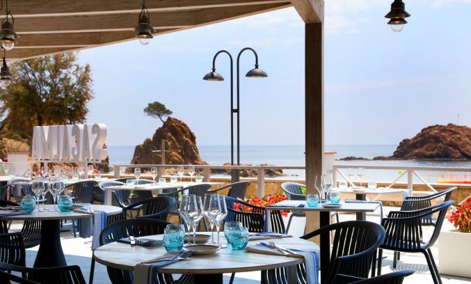 Restaurant van Hotel Golden Mar Menuda aan de Costa Brava