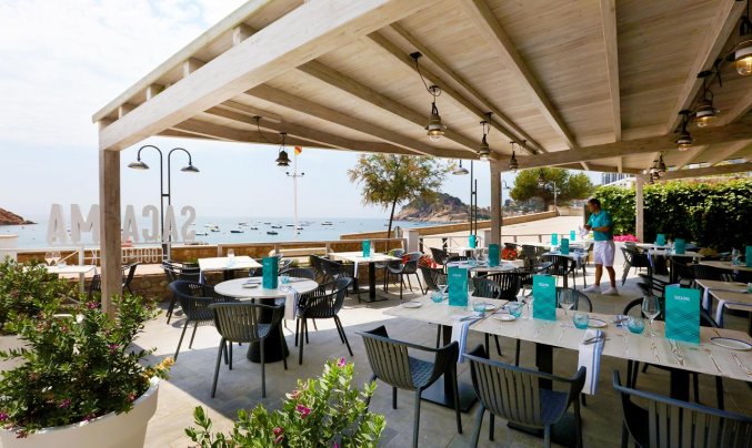 Restaurant van Hotel Golden Mar Menuda aan de Costa Brava