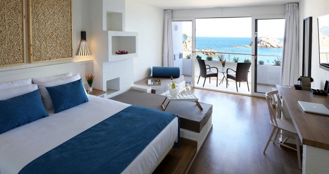 Tweepersoonskamer van Hotel Golden Mar Menuda aan de Costa Brava