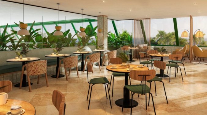 Café van Hotel Dreams Lanzarote Playa Dorada Resort & Spa