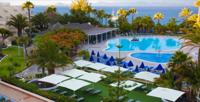 Tuin van Hotel Dreams Lanzarote Playa Dorada Resort & Spa