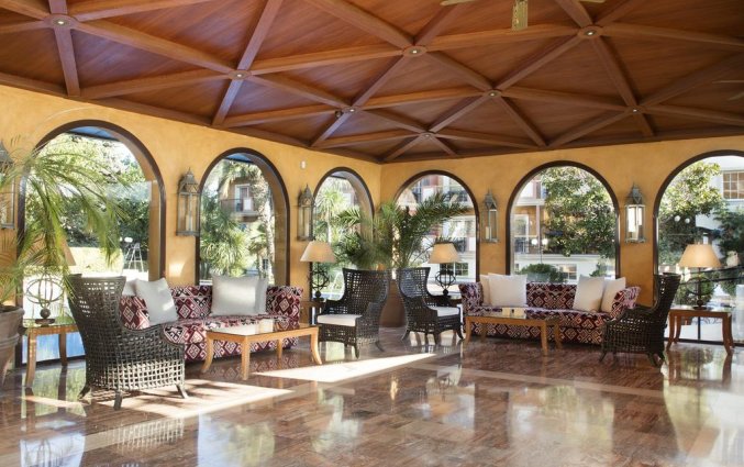 Lobby van Luna Club Hotel & Spa aan de Costa Brava