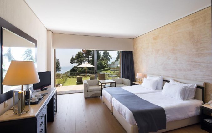 Slaapkamer van hotel Corfu Holiday Palace in Corfu