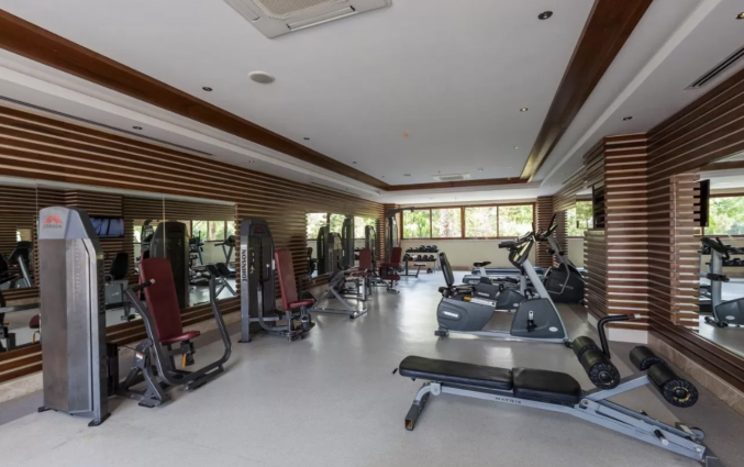 Fitness van Resort Primasol Hane Family in Side