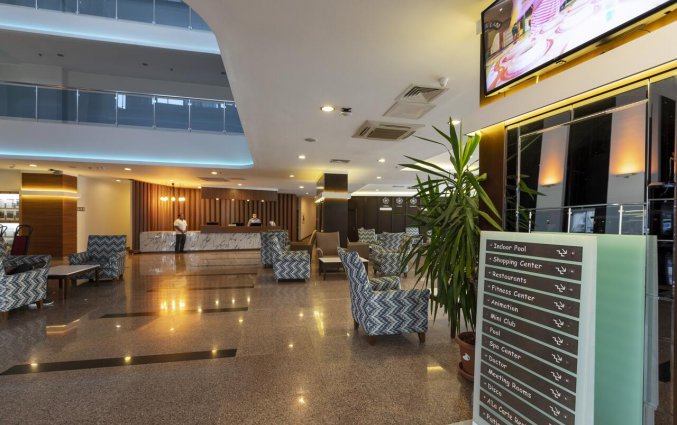 Lobby van Resort Narcia in Side