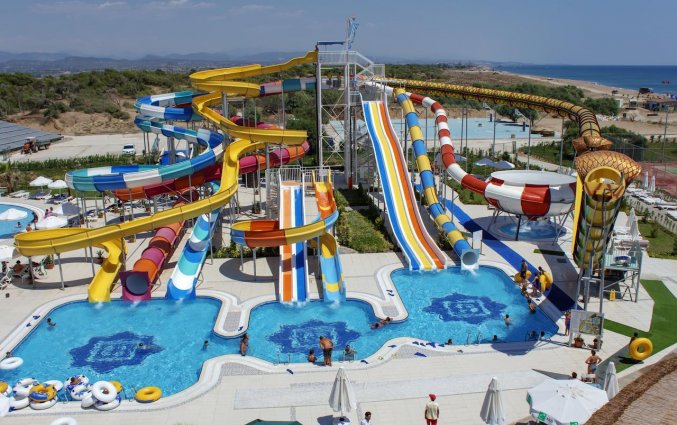 Waterpark van Resort en Aqua Nashira in Side