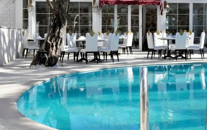 Terras van Hotel Elegance East in Antalya
