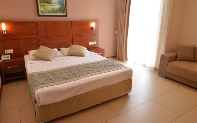 Slaapkamer van Hotel Artemis Princess in Alanya