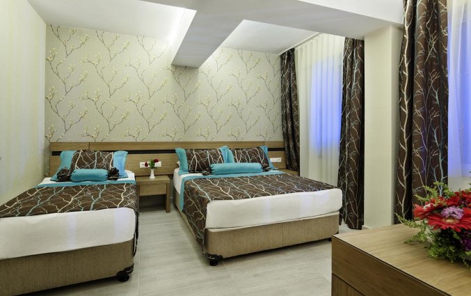 Tweepersoonskamer van Hotel en Villas Saphir in Alanya