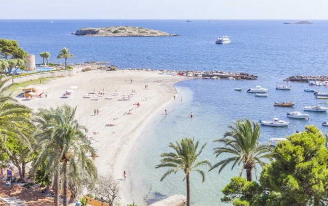 Uitzicht van The Ibiza Twiins Ibiza