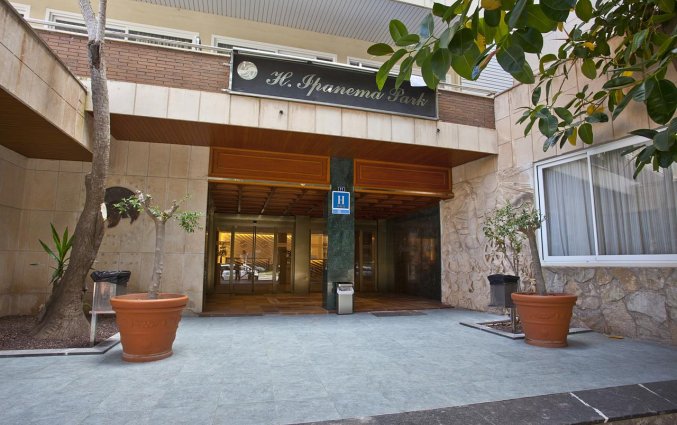 Entree van Hotel Ipanema Park op Mallorca