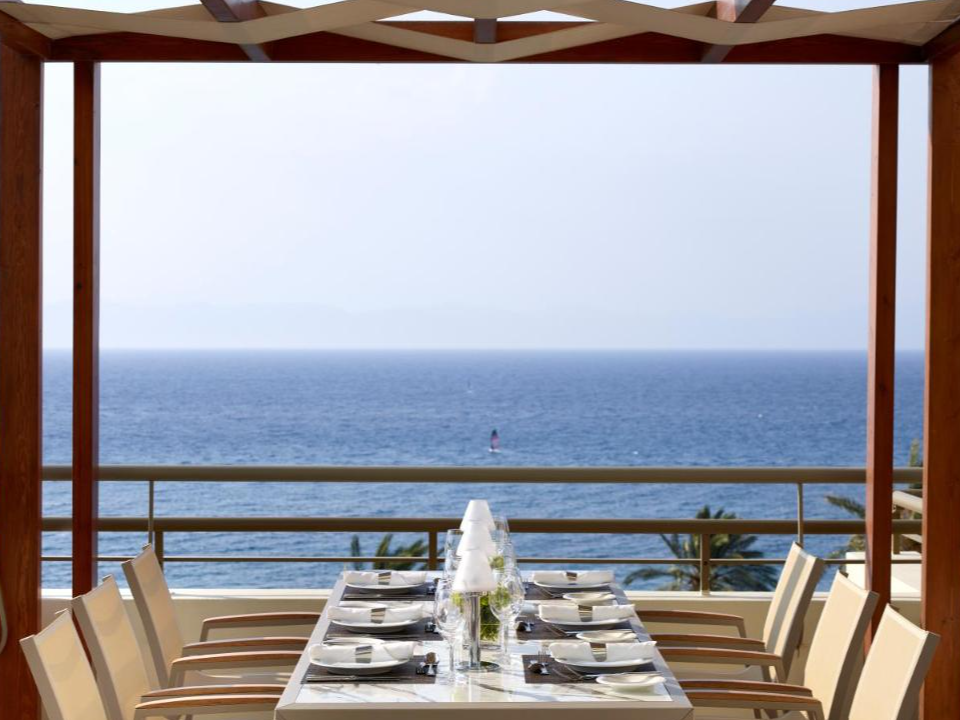 Rhodes Bay Hotel & Spa - Beach view