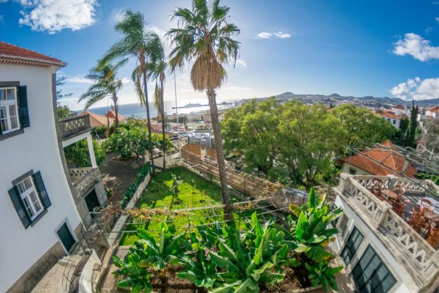 Uitzicht van Hotel ARTS in Conde Carvahal op Madeira